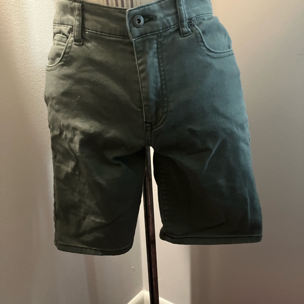 True Craft Women’s Olive Green Jean Shorts